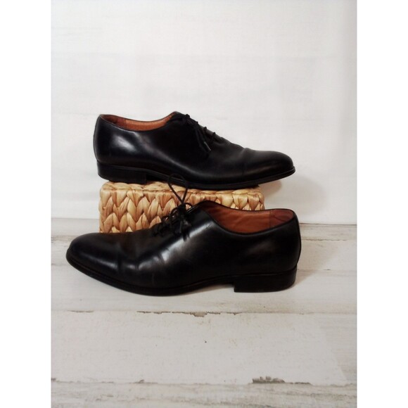 Mens Desai Black Dress Shoes Size 275  ‎   9.5mens US Conversion - Picture 7 of 13